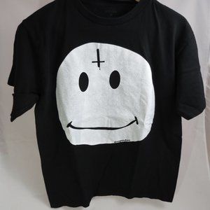 NWOT DELADESO Men’s Black/ White T-shirt Size Medium